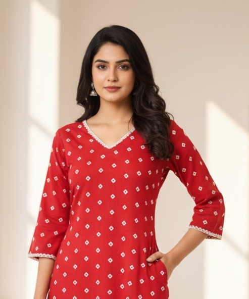 ruby radiance kurti
